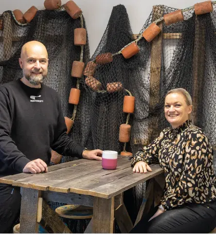 Millie og Henrik Noell, stiftere af Måtteskift & Servicevask